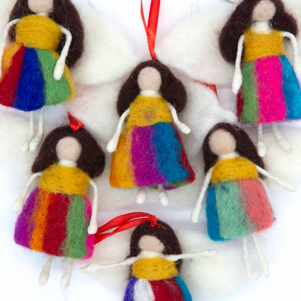 Fuzzy Fifi Fairy Felt Hanging-Home Décor-Siesta Crafts