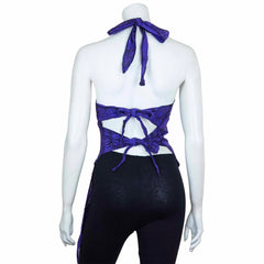 Sun And Moon Multi Tie Halter Top