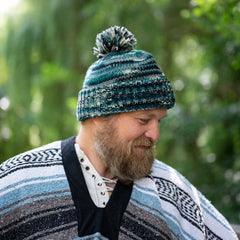 Mixed Woollen Pom Pom Hats