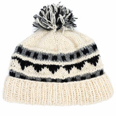 Mixed Woollen Pom Pom Hats