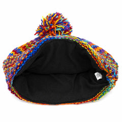Mixed Woollen Pom Pom Hats