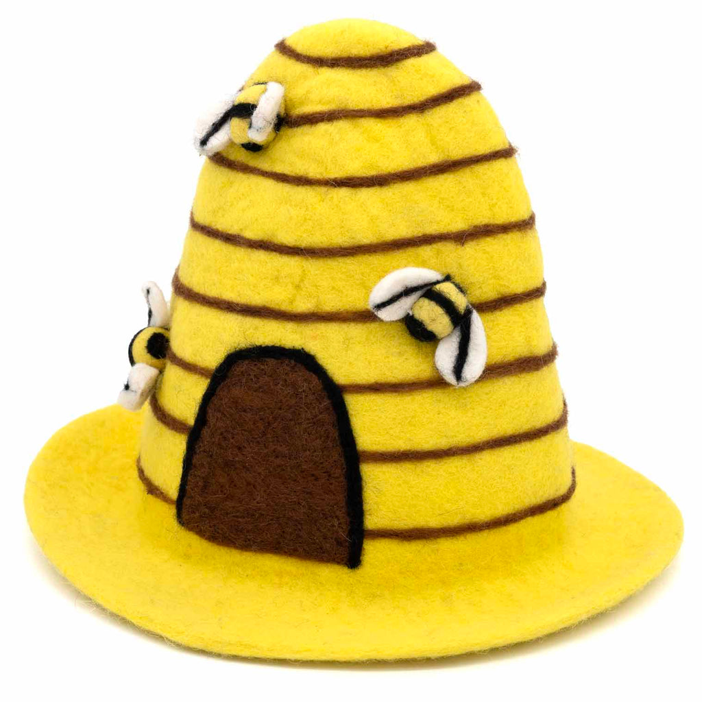Beehive Felt Hat-Hats-Siesta Crafts