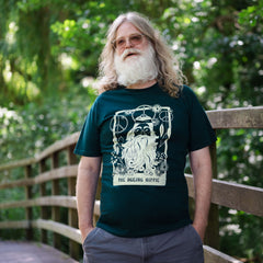 Ageing Hippie Tarot Card T-Shirt