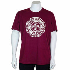 T-Shirt Celtic Cross-T-Shirts-Siesta Crafts