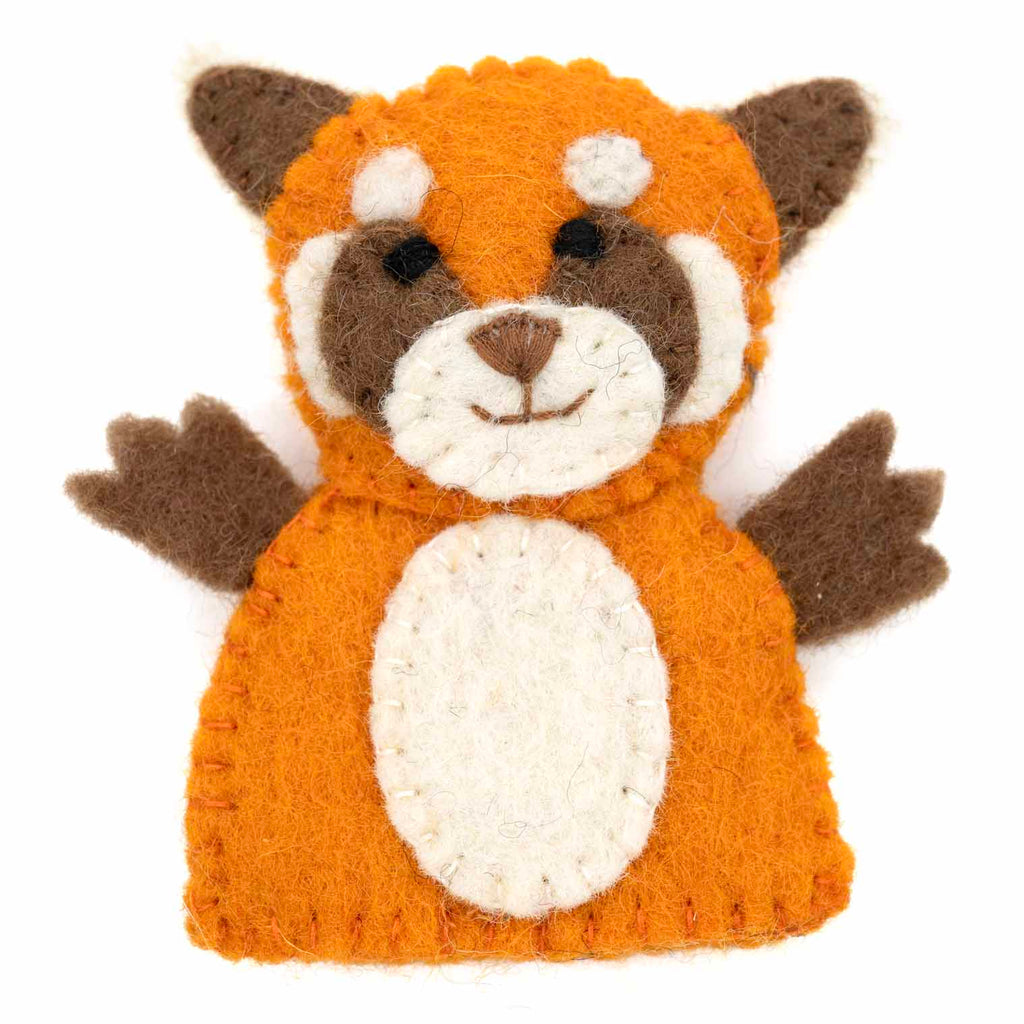 Felt Finger Puppet - Red Panda-Fun & Leisure-Siesta Crafts