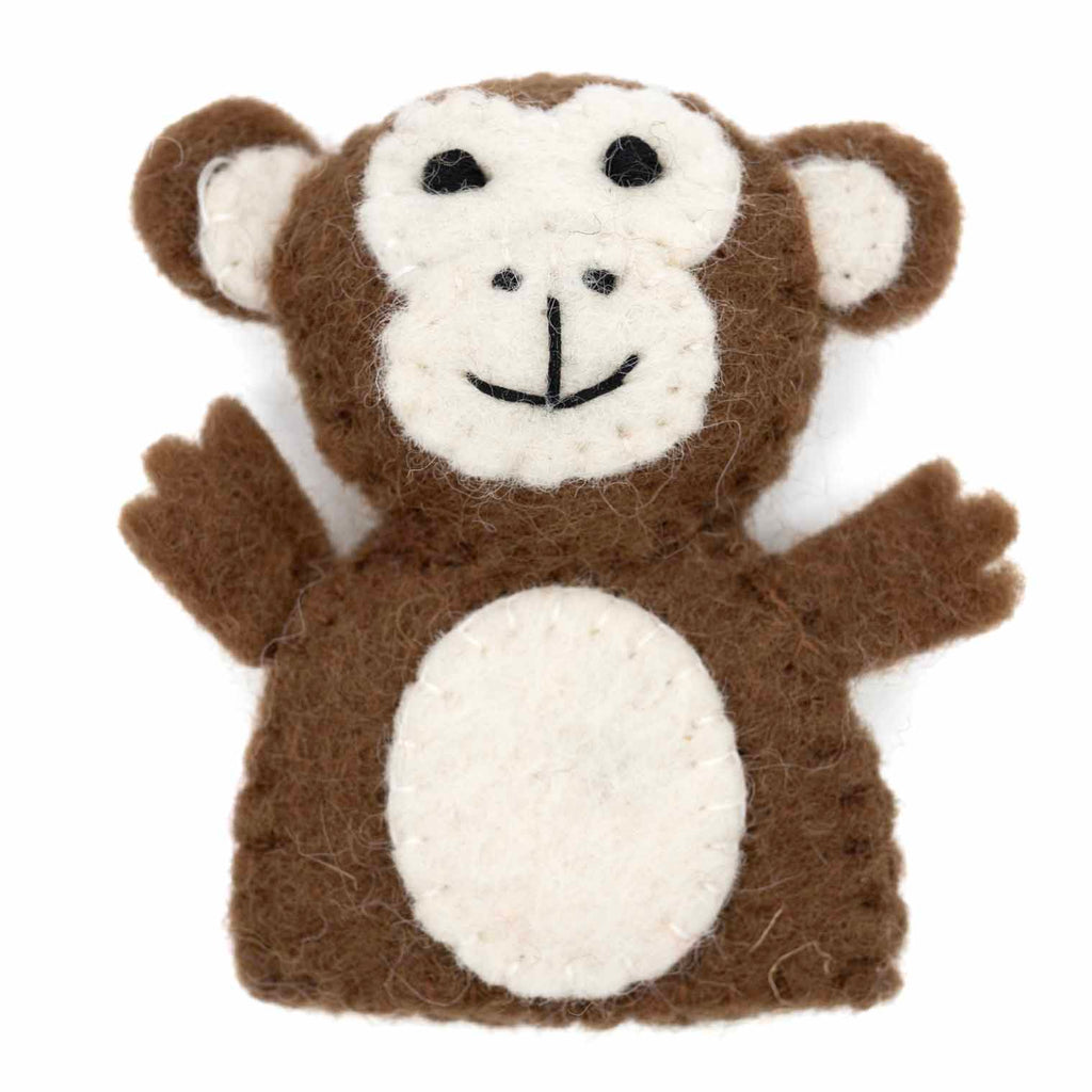 Felt Finger Puppet - Monkey-Fun & Leisure-Siesta Crafts