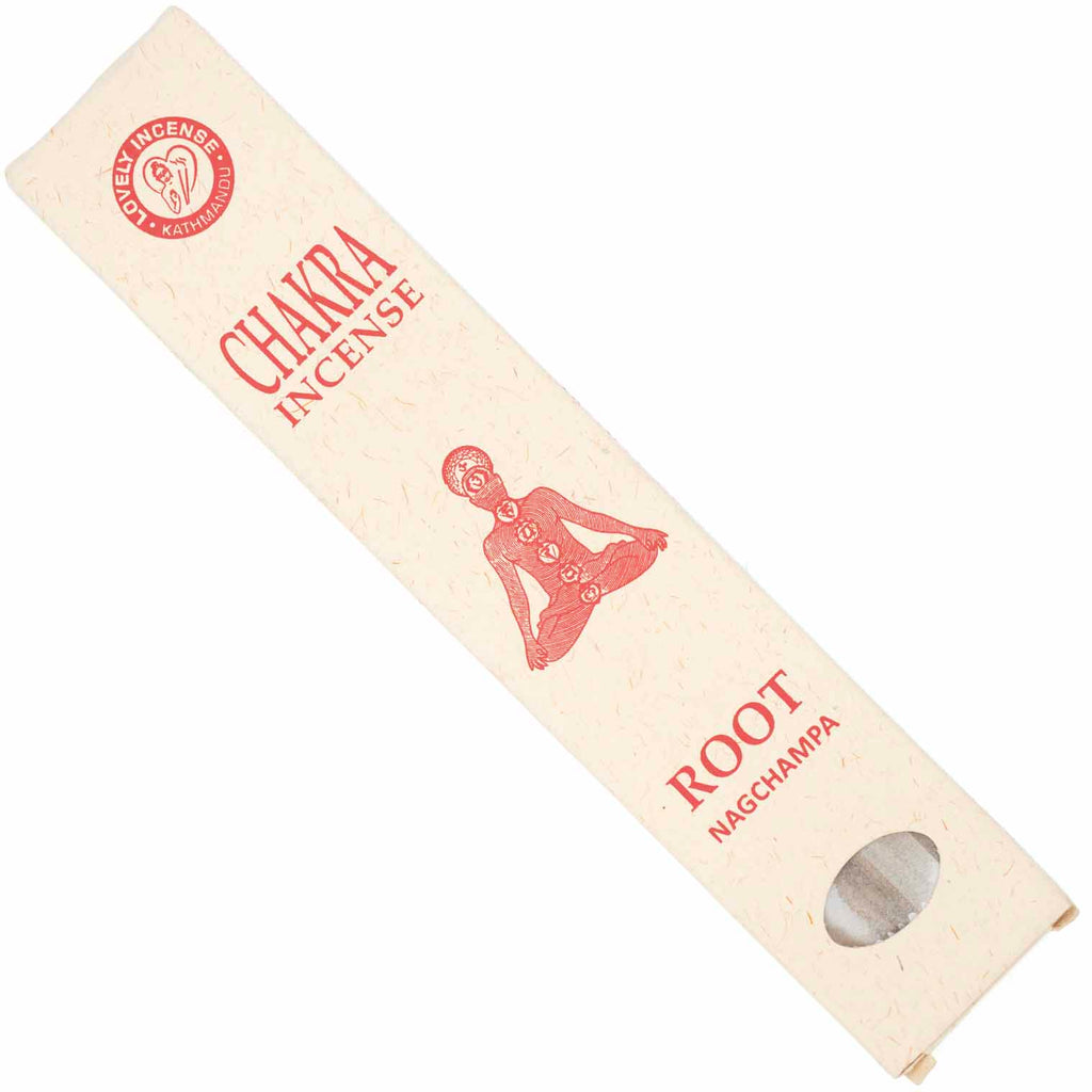 Lovely Brand Chakra Incense - Root - Nag Champa-Stick Incense-Siesta Crafts