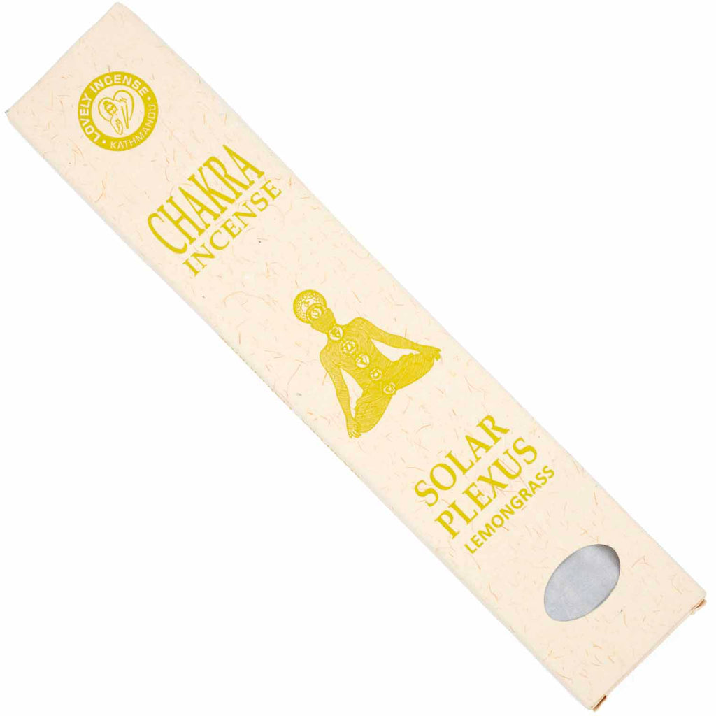 Lovely Brand Chakra Incense - Solar Plexus - Lemongrass-Stick Incense-Siesta Crafts