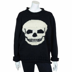 Wool Skull Jumper-Jumpers, Hoodies & Cardigans-Siesta Crafts