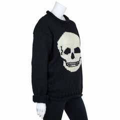 Wool Skull Jumper-Jumpers, Hoodies & Cardigans-Siesta Crafts