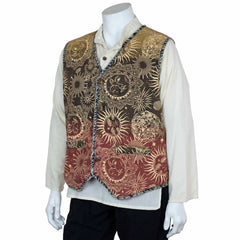 Sun and Moon Waistcoat-Coats, Jackets & Ponchos-Siesta Crafts