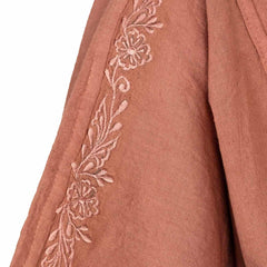 Embroidered Light Cotton Smock Top