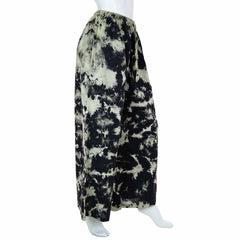 Bleached Tie Dye Palazzo Trousers
