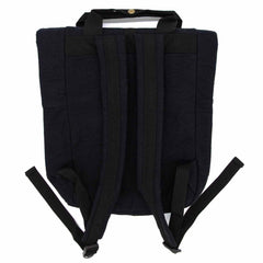 Roll Top Black Sun Backpack-Bags & Purses-Siesta Crafts