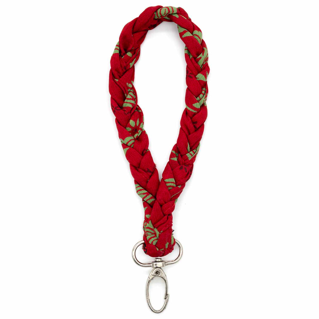 Recycled Sari Wrist Phone Strap-Other-Siesta Crafts