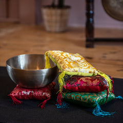 Medium Flat Singing Bowl Cushion-Singing Bowls-Siesta Crafts