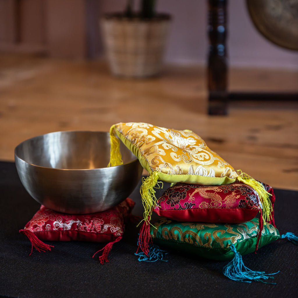 Medium Flat Singing Bowl Cushion-Singing Bowls-Siesta Crafts