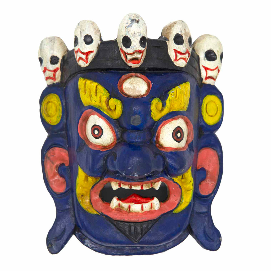 Small Bhairab Mask-Home Décor-Siesta Crafts