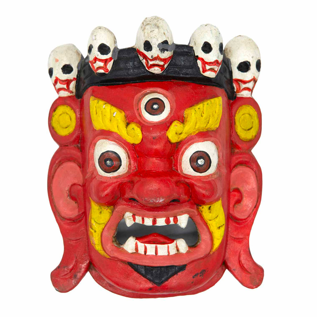 Small Bhairab Mask-Home Décor-Siesta Crafts