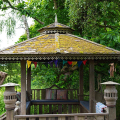 Large Flag Recycled Sari Bunting-Home Décor-Siesta Crafts