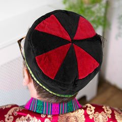 Velvet Smoking Cap-Hats-Siesta Crafts