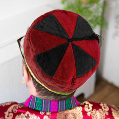 Velvet Smoking Cap-Hats-Siesta Crafts