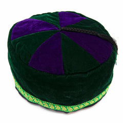 Velvet Smoking Cap-Hats-Siesta Crafts