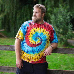 Tie Dye T-Shirt-T-Shirts-Siesta Crafts