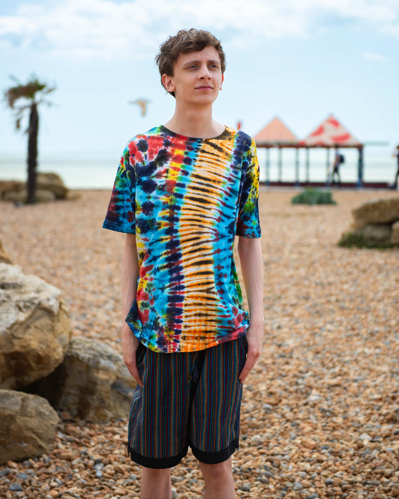Tie Dye T-Shirt-T-Shirts-Siesta Crafts