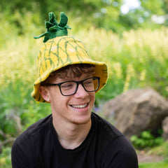 Pineapple Felt Hat-Hats-Siesta Crafts