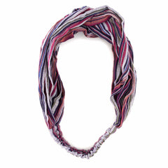 Stripy Cotton Hairband-Hair Accessories-Siesta Crafts