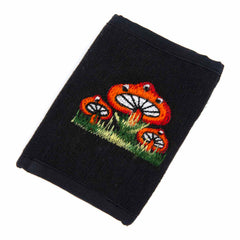 Embroidered Cotton Wallet-Bags & Purses-Siesta Crafts