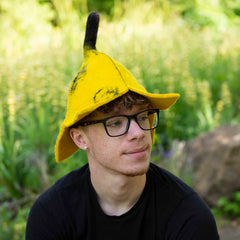 Banana Felt Hat-Hats-Siesta Crafts