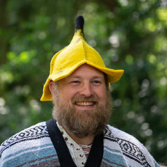 Banana Felt Hat-Hats-Siesta Crafts