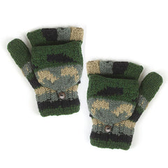 Fleece Lined Hunter Gloves-Gloves-Siesta Crafts