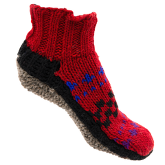 Mixed Woollen Slippers-Socks & Legwarmers-Siesta Crafts