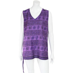 Sleeveless Om Top-Tops-Siesta Crafts