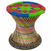 Large Mudha Bamboo Stool-Furniture-Siesta Crafts