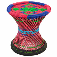 Large Mudha Bamboo Stool-Furniture-Siesta Crafts