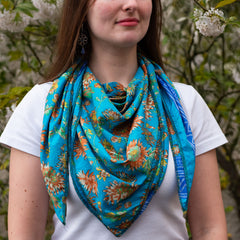 Nepalese Recycled Sari Gift Wrap - Large-Office & Stationery-Siesta Crafts