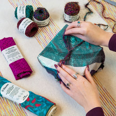Nepalese Recycled Sari Gift Wrap - Large-Office & Stationery-Siesta Crafts