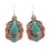 Soneeya Metal Earrings-Earrings-Siesta Crafts