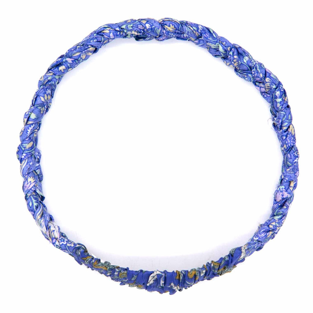 Recycled Sari Braid Band-Hair Accessories-Siesta Crafts