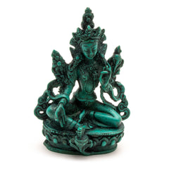 Green Tara Resin Statue-Buddhism-Siesta Crafts