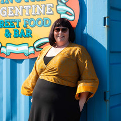 Recycled Sari Wrap Top-Tops-Siesta Crafts