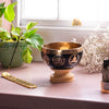Mustang Black Singing Bowl-Singing Bowls-Siesta Crafts