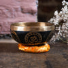 Mustang Black Singing Bowl-Singing Bowls-Siesta Crafts