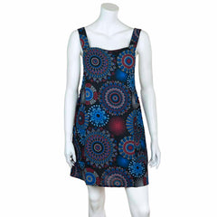 Cotton Pinafore Dress-Dresses-Siesta Crafts