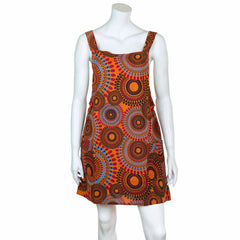 Cotton Pinafore Dress-Dresses-Siesta Crafts