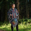 Triangle Patch Poncho-Coats, Jackets & Ponchos-Siesta Crafts